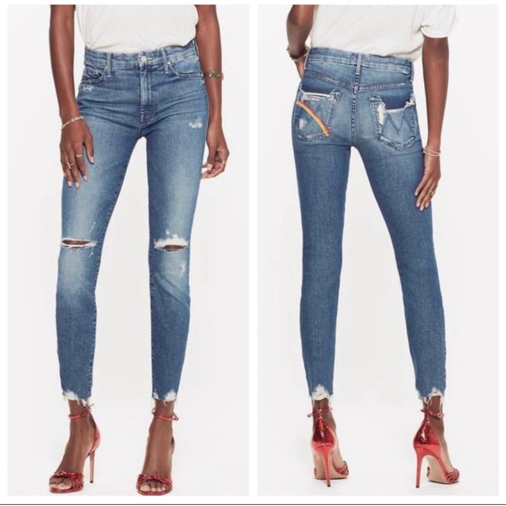 Mother Learning to Hula jeans